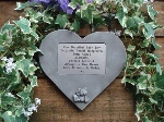 Personalised Teddy Heart with Plaque